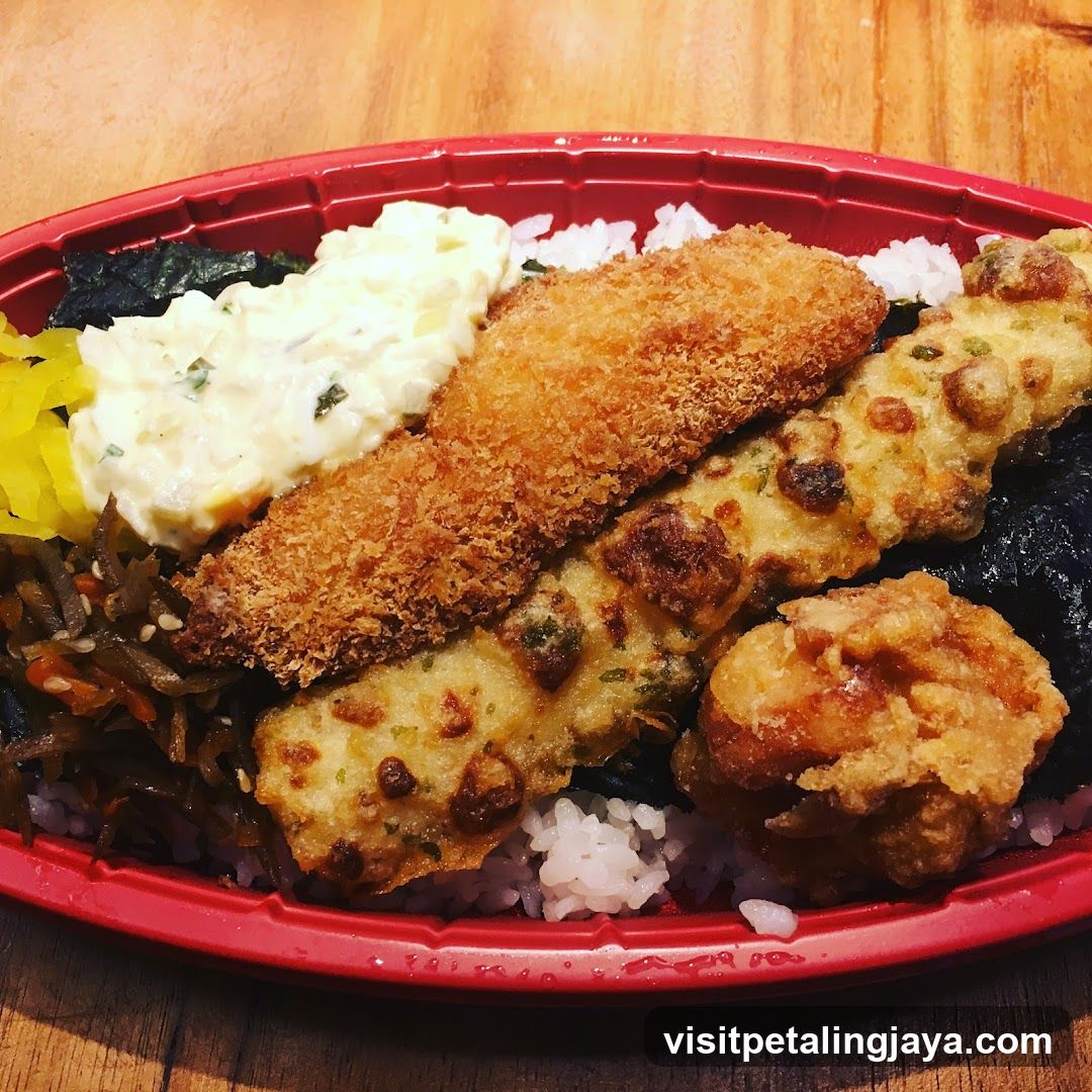Fried Fish and Rice Bowl
