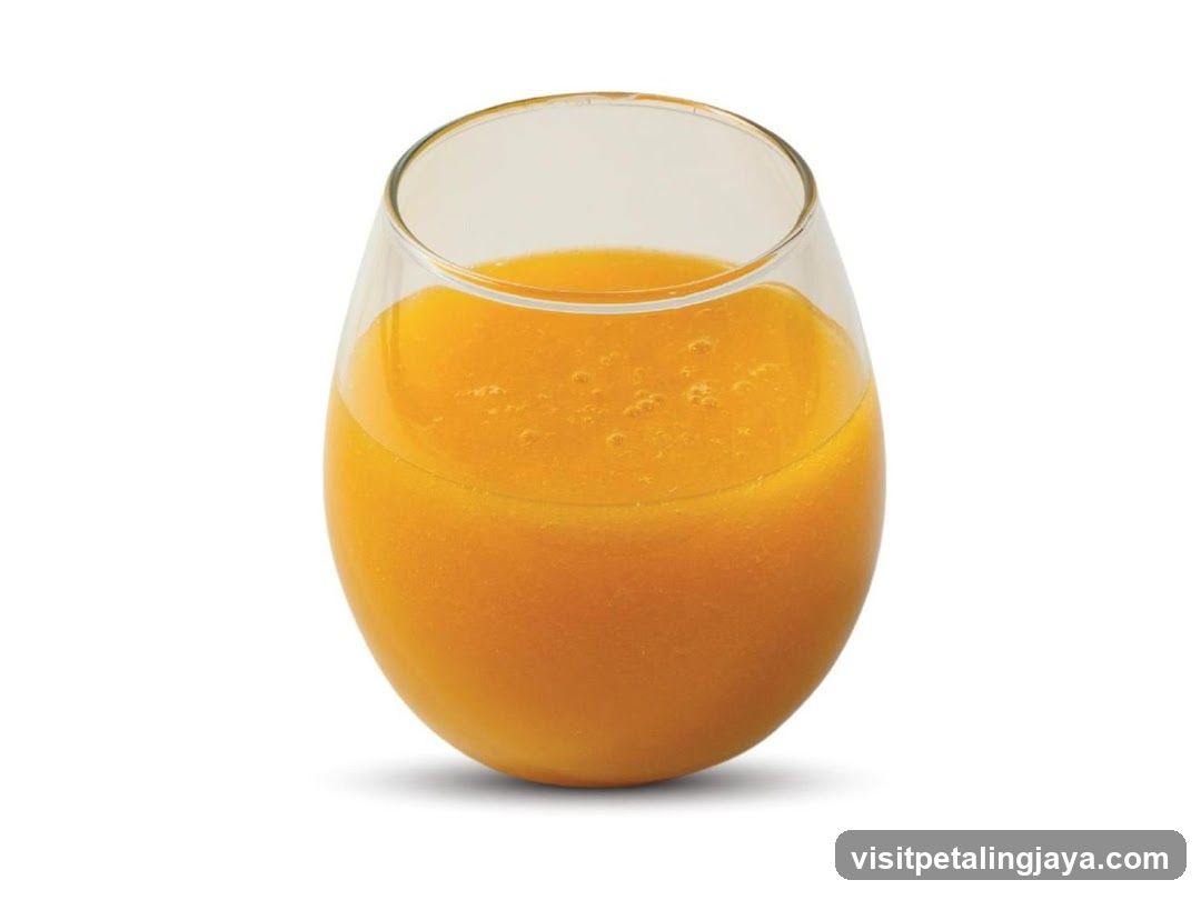 Glass of Orange Juice