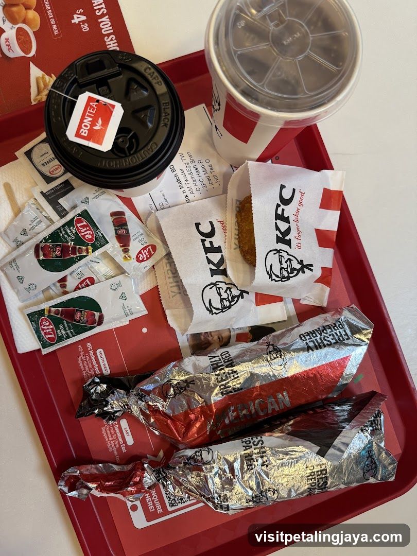 KFC Meal Tray