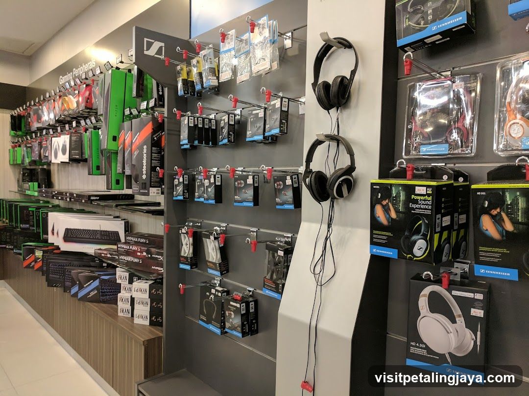 Electronics Store Interior