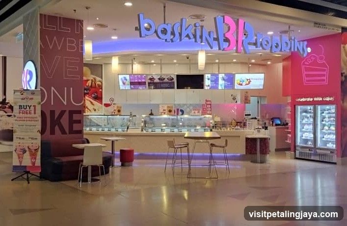 Baskin Robbins Store Interior