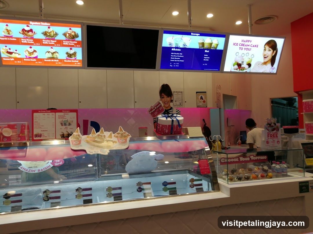 Ice Cream Shop Interior