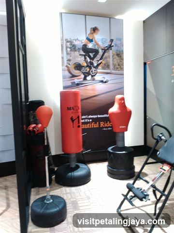 Fitness Equipment Display
