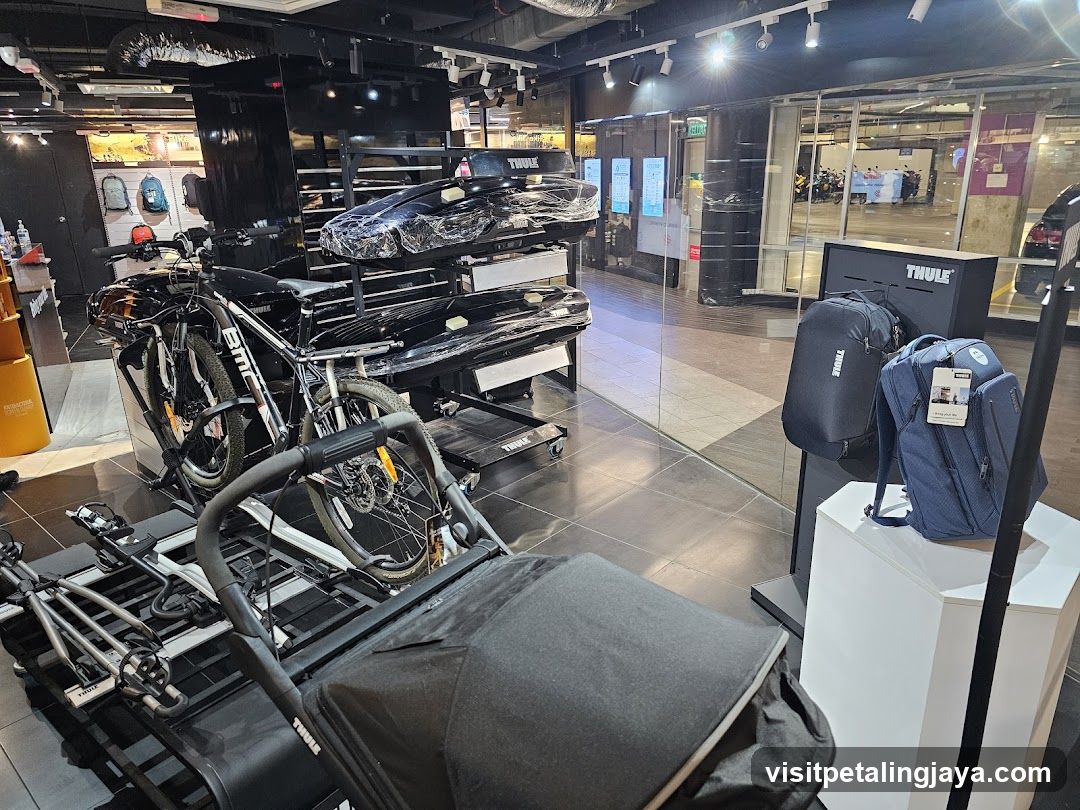 Bike Rack Store Interior