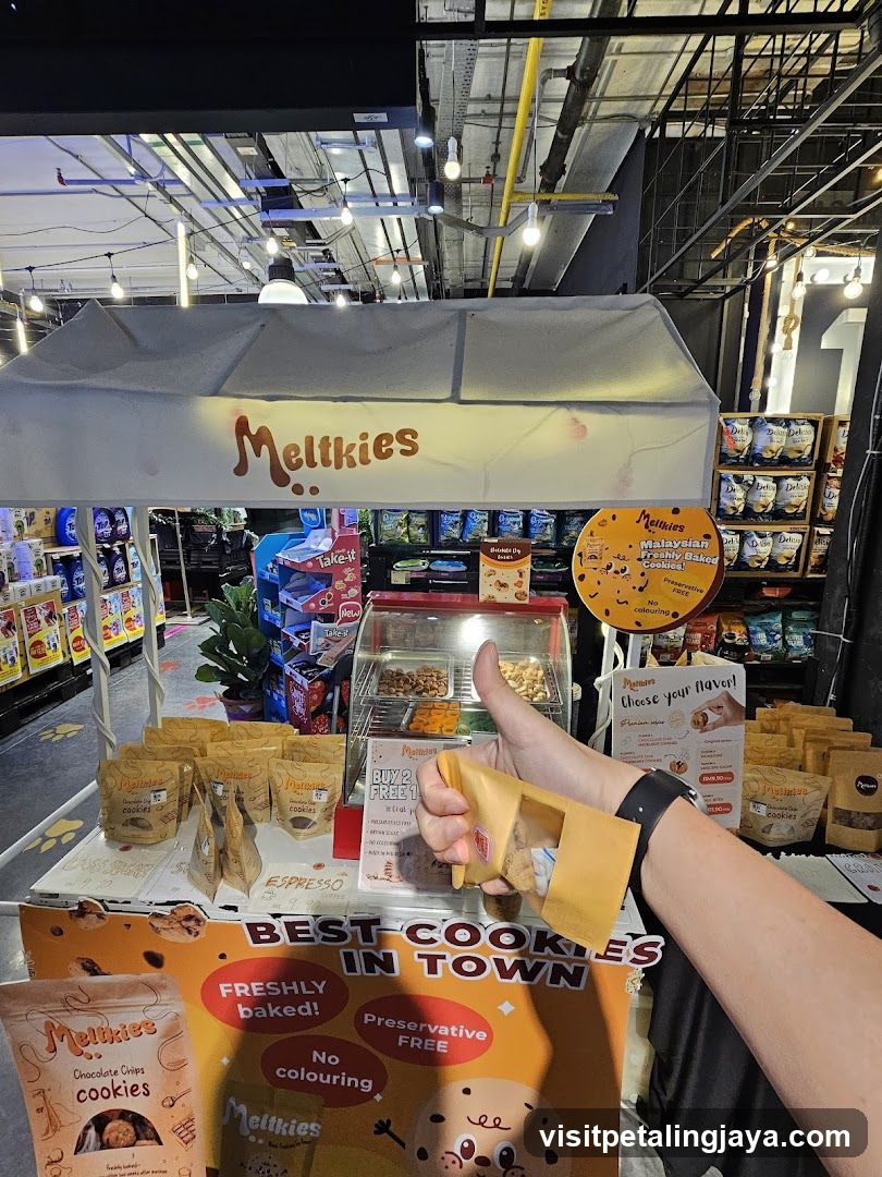 Meltkies Cookie Stall in Market