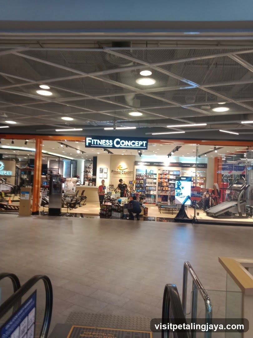 Fitness Concept Store Interior