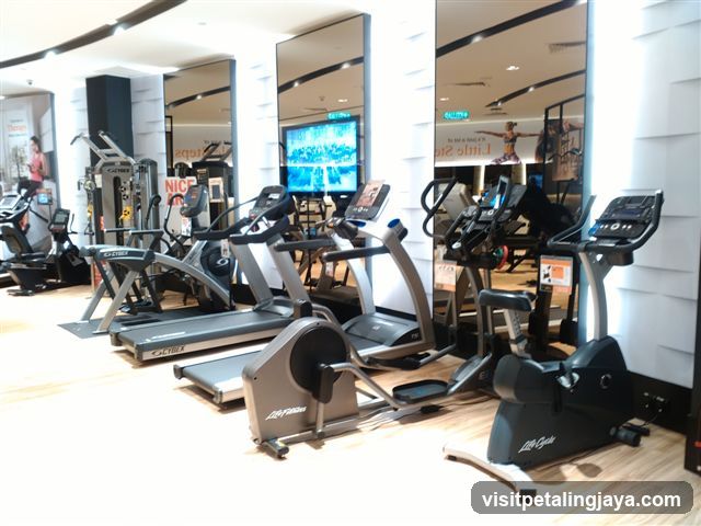 Fitness Equipment Display