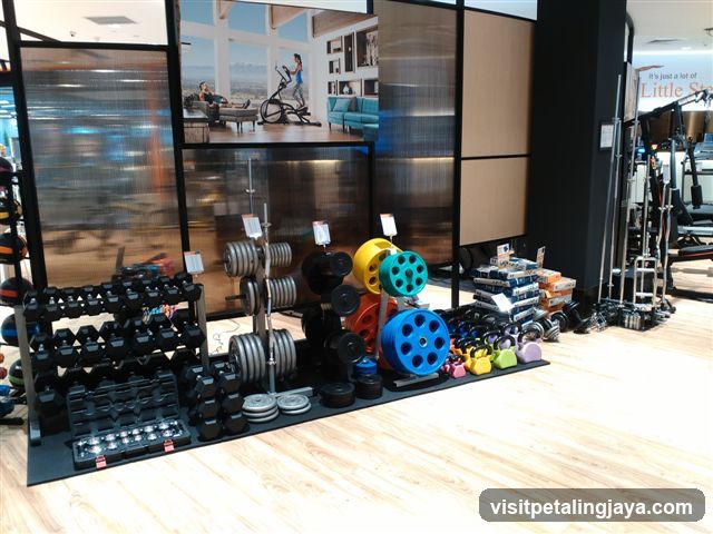 Gym Equipment Display