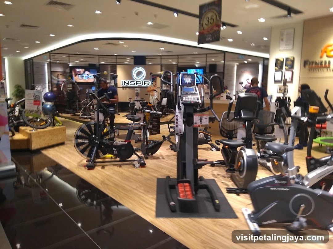 Fitness Equipment Store Interior