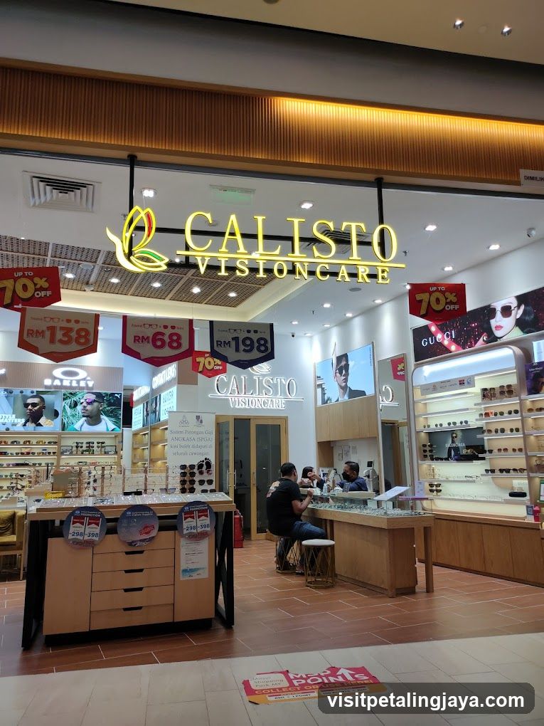 Calisto Visioncare Store Interior