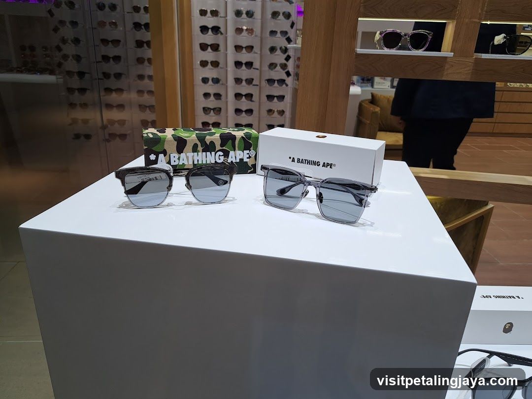 Bathing Ape Sunglasses Display