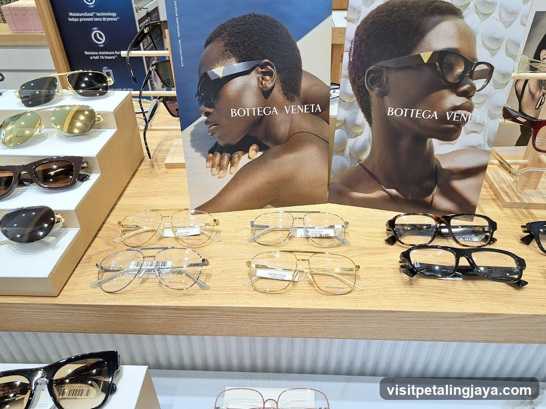 Bottega Veneta Sunglasses Display