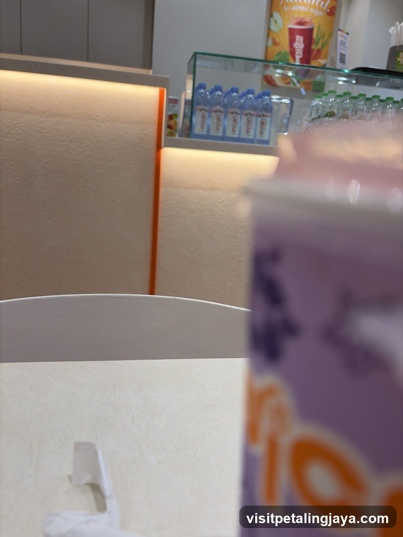 Beverage Shop Interior View