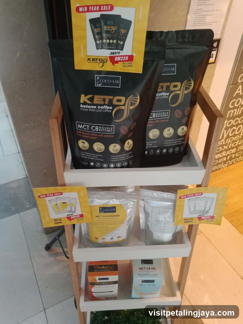 Keto Coffee Product Display