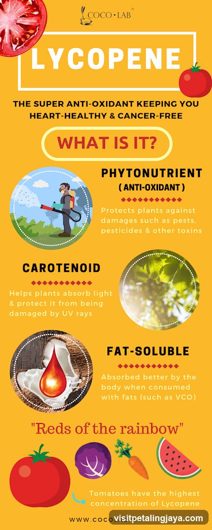 Lycopene Infographic by COCO-LAB
