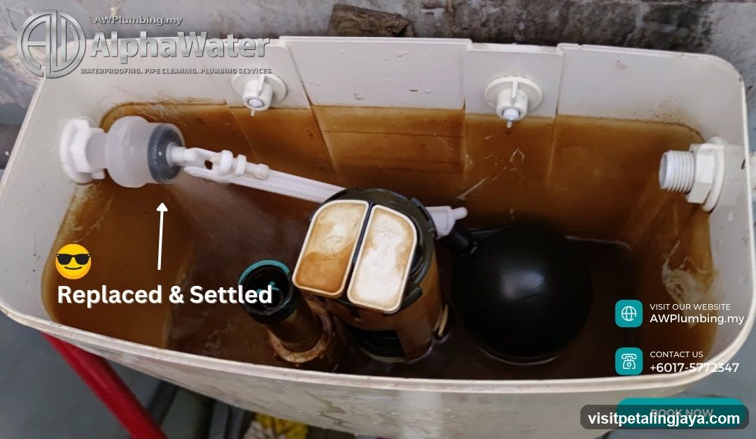 Toilet Tank Repair - AlphaWater Plumbing