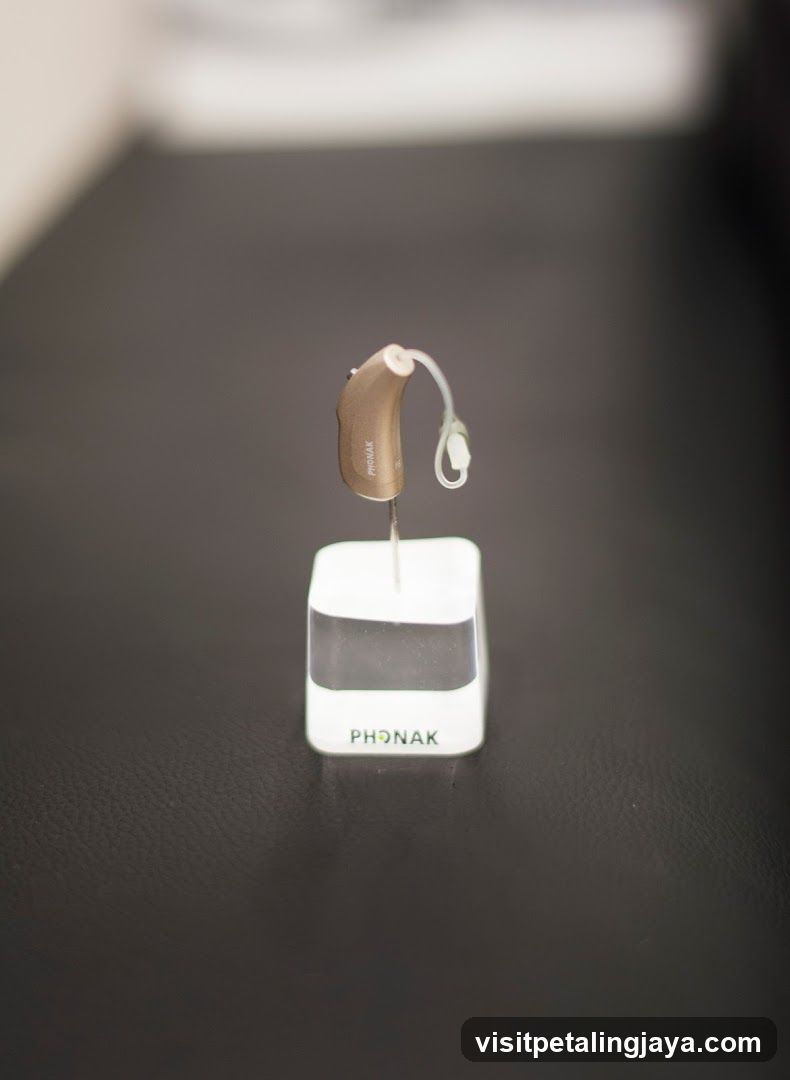 Phonak Hearing Aid Display