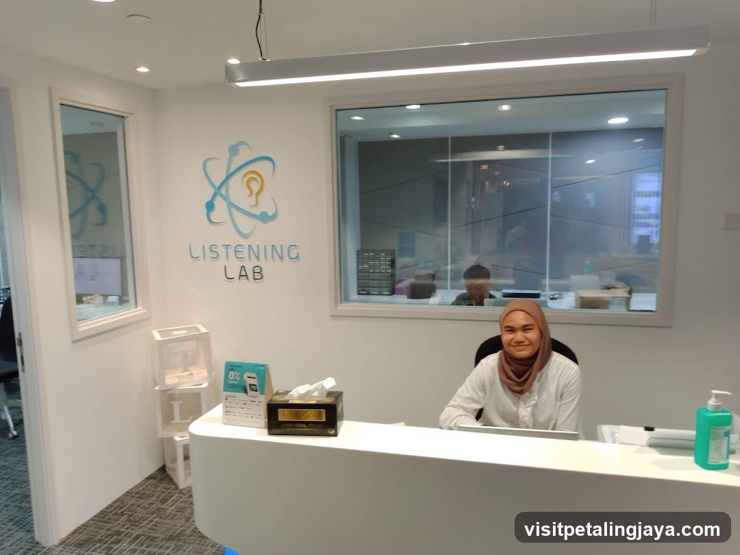 Listening Lab Reception Area