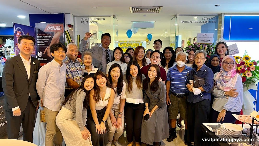 Group photo at event