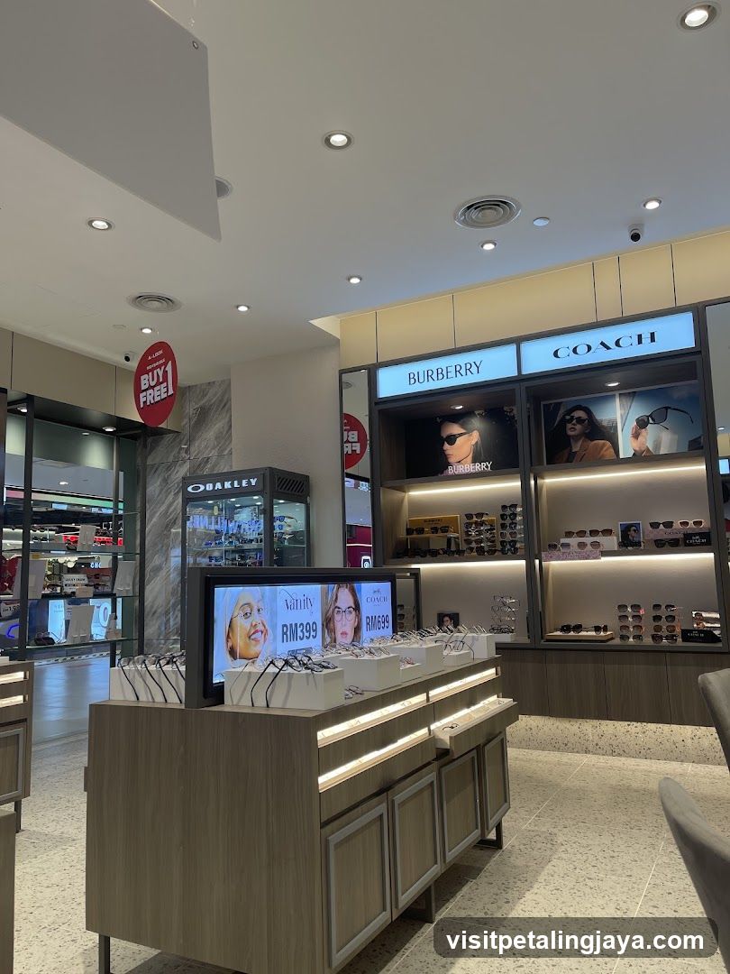 Interior of a retail store