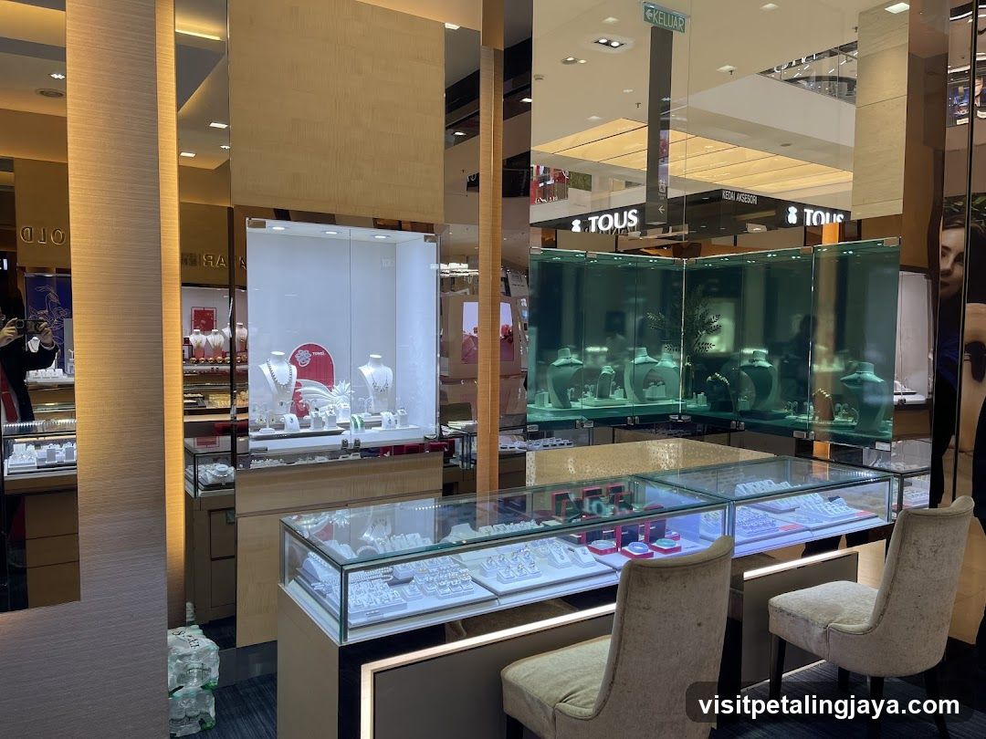 Jewelry Store Interior Display