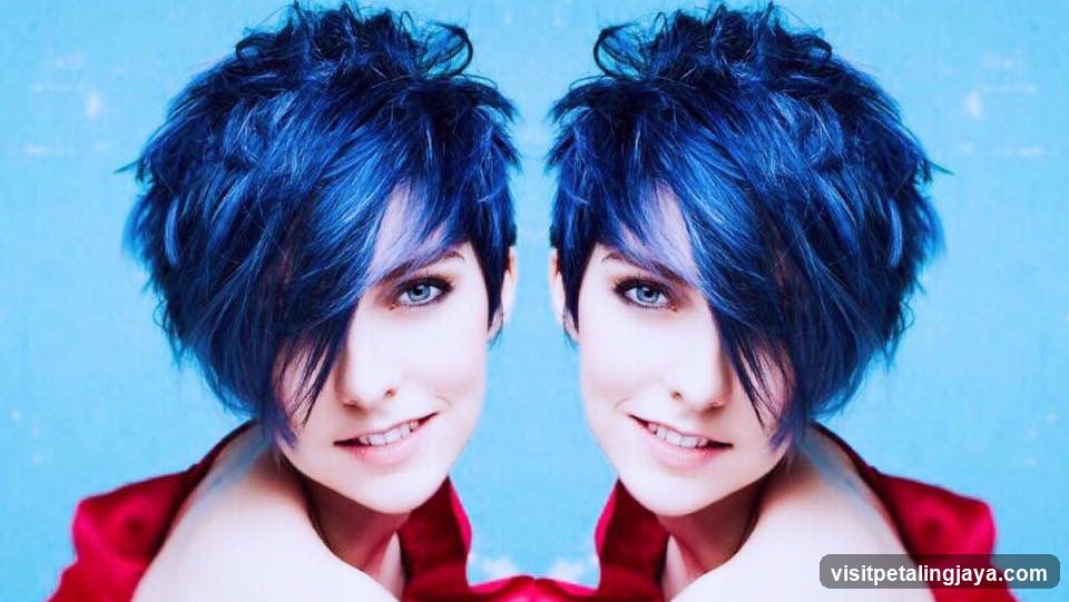 Blue Hair Portrait