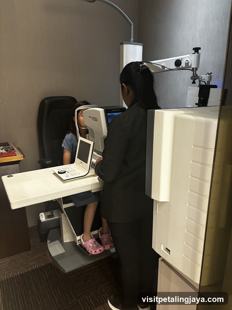 Eye Examination Room Interior
