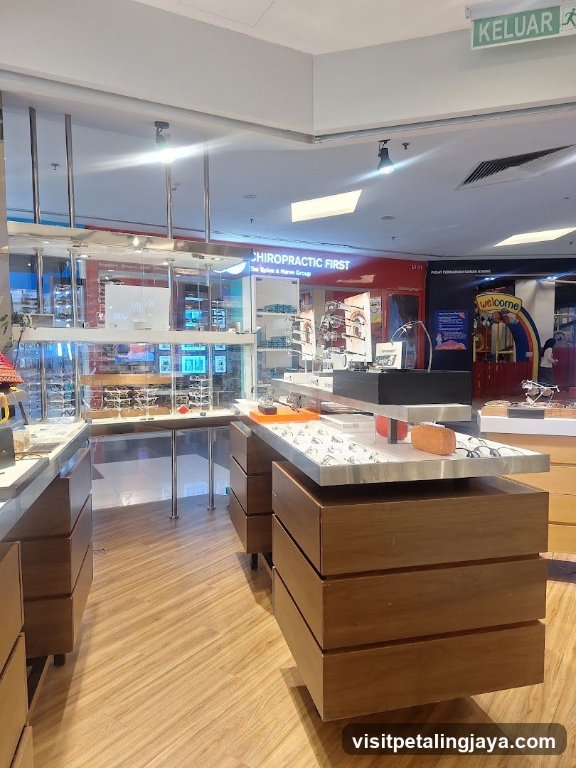 Optical Store Interior Display