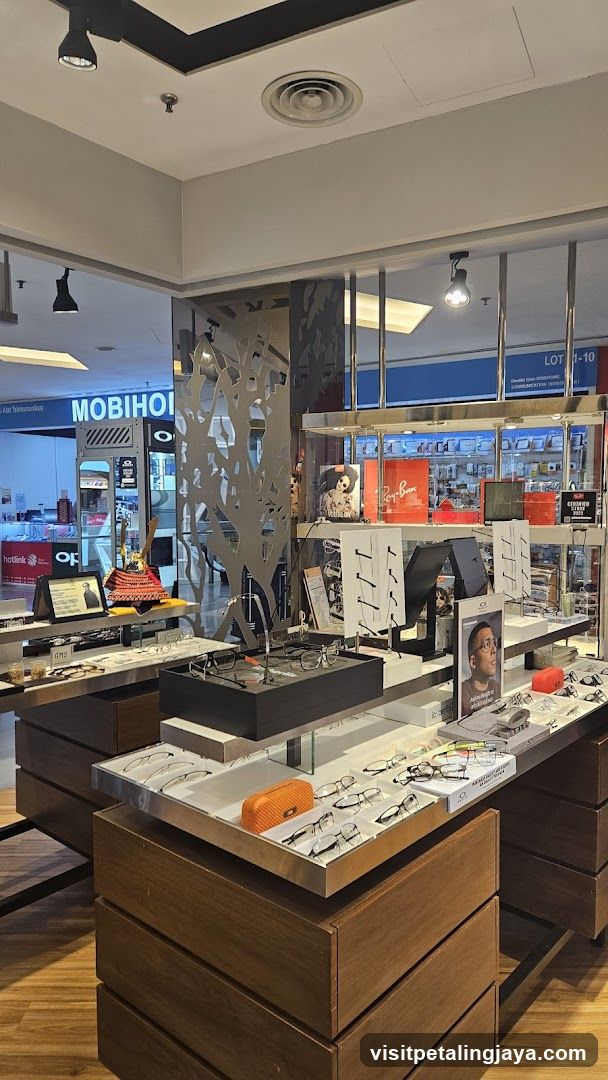 Optical Store Interior Display
