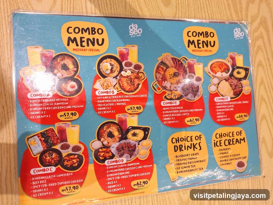Combo Menu - da seo