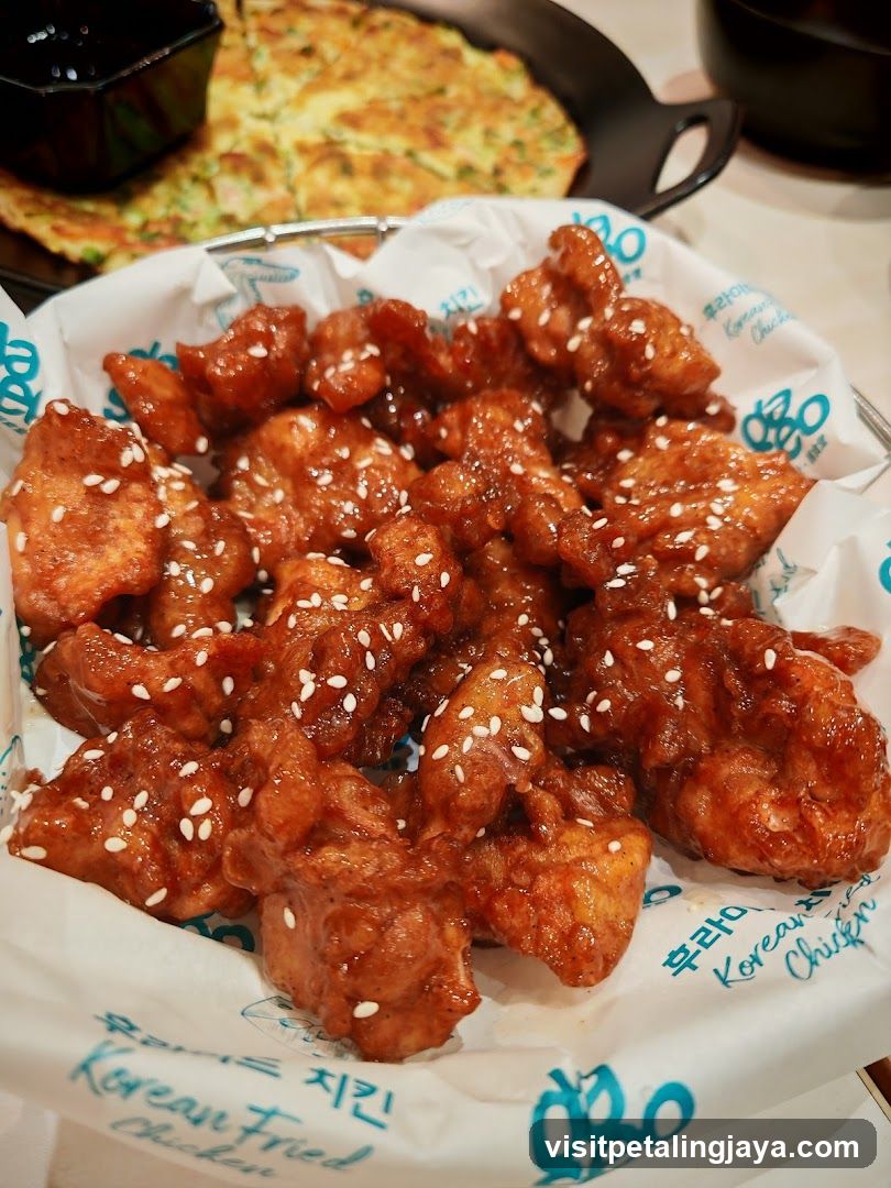 Korean Fried Chicken Dish
