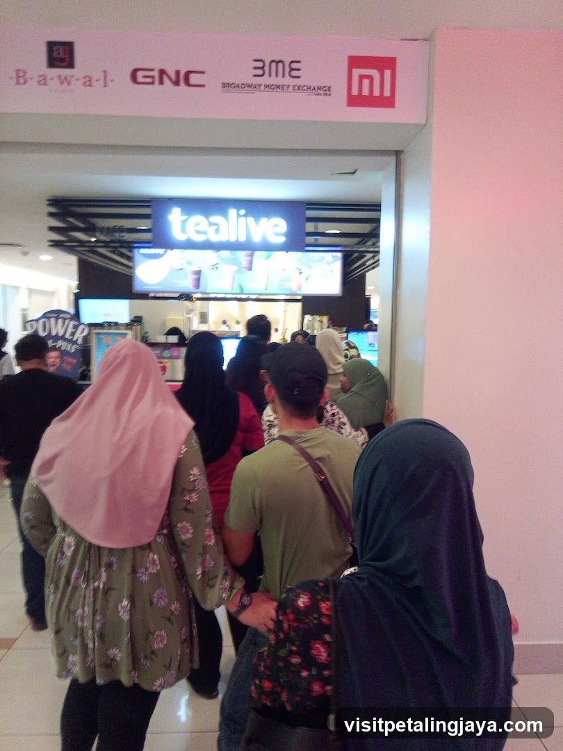 Tealive Storefront