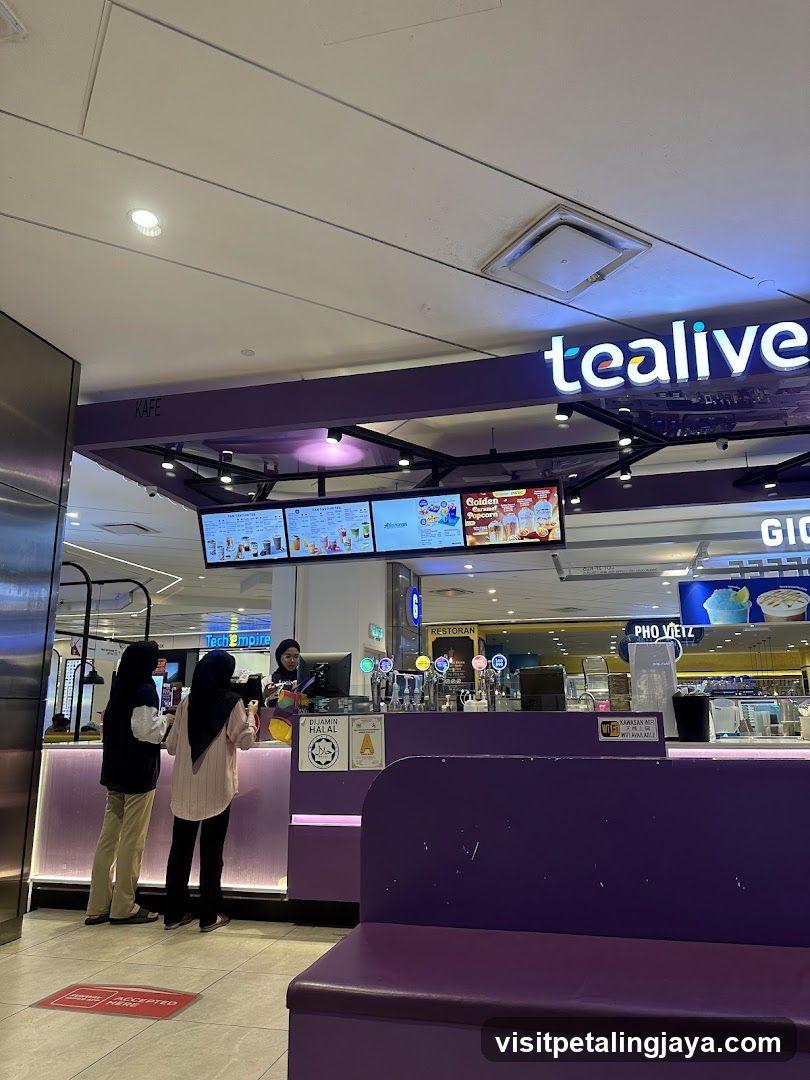 Tealive Kafe Interior