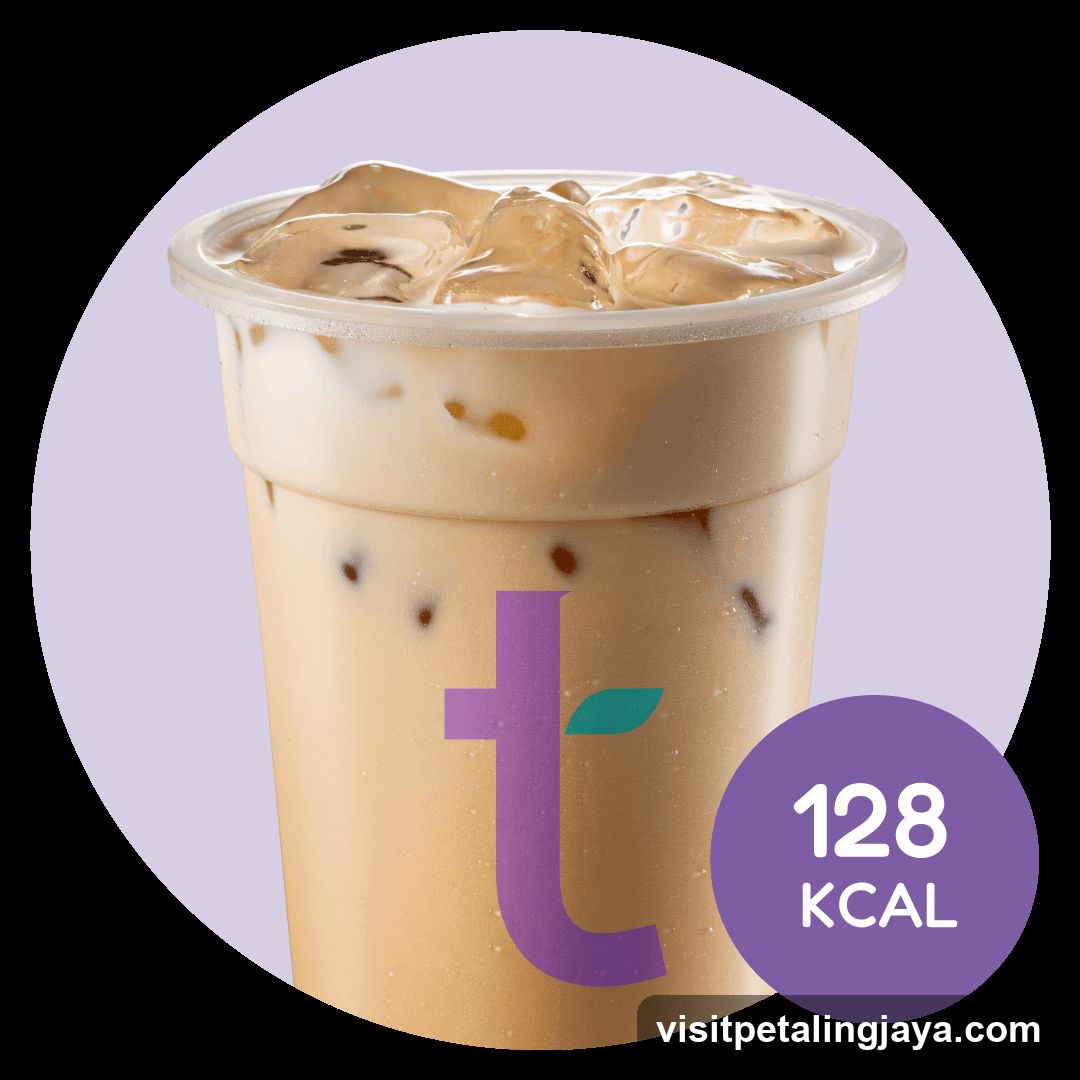 Iced beverage product shot