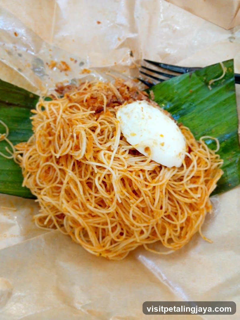 Nasi Lemak with Fried Egg