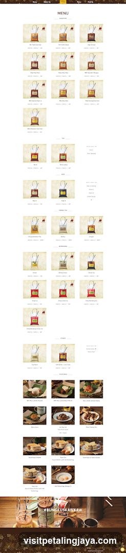 Bungkus Kandang Menu Display