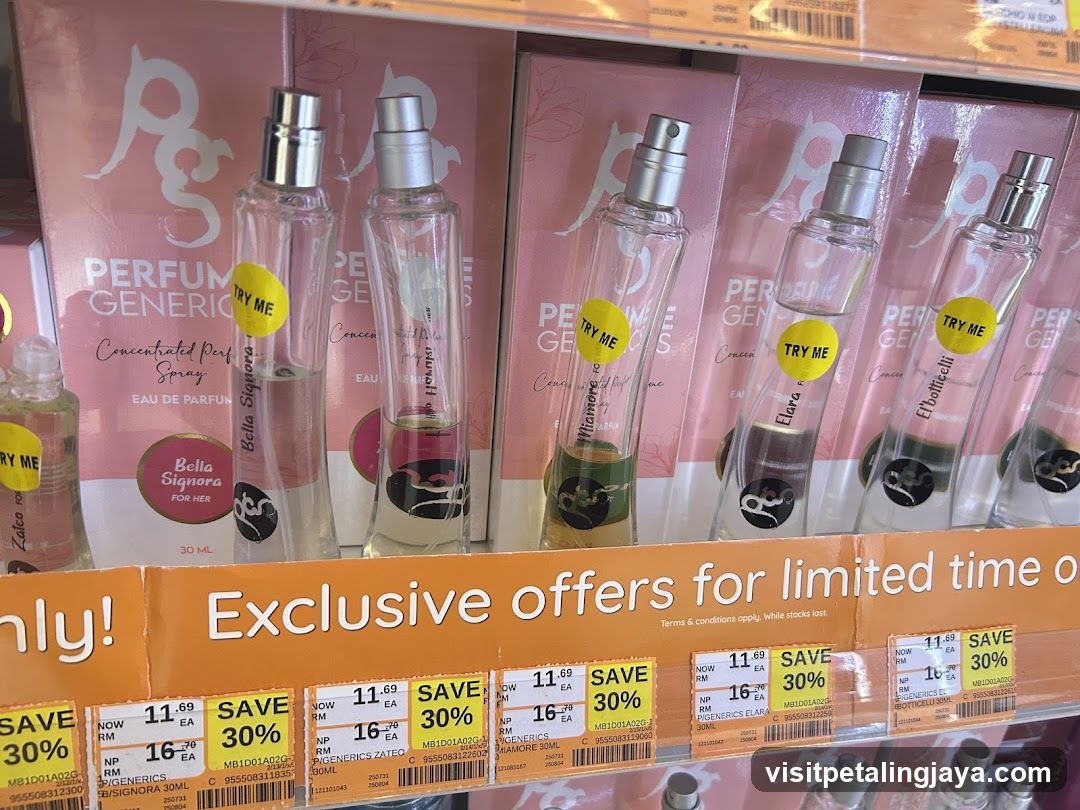 Perfume Display Shelf