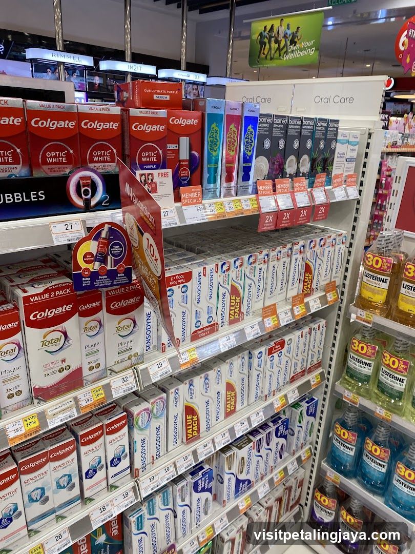 Oral Care Products Display