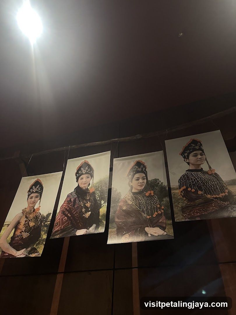 Traditional Women Portraits Display