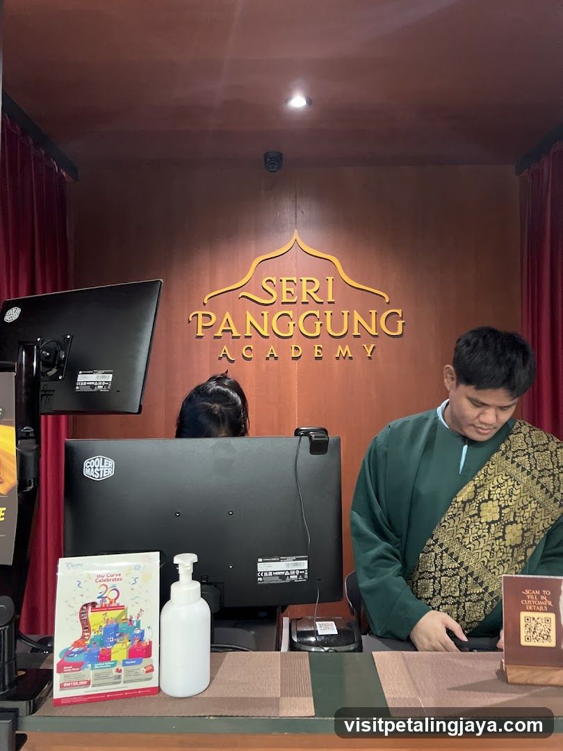 Seri Panggung Academy Reception Desk