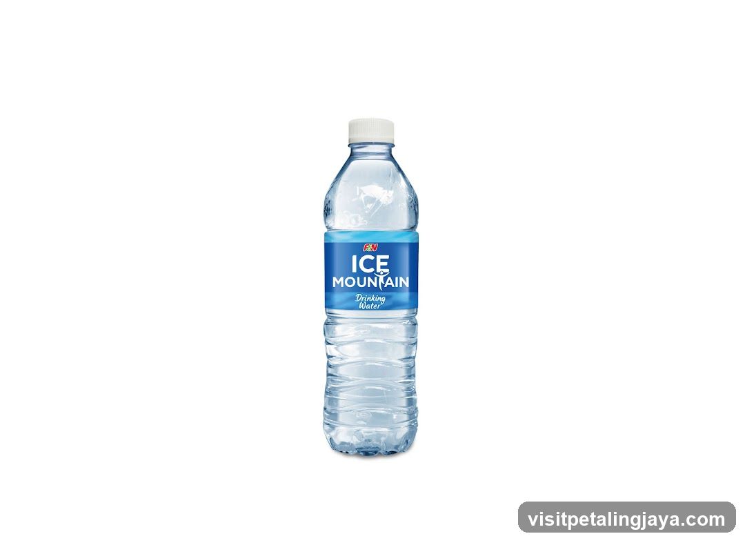 BPA Ice Mountain Water Bottle