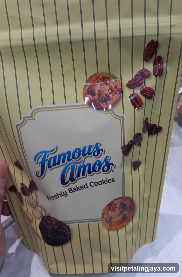 Famous Amos Cookies Bag