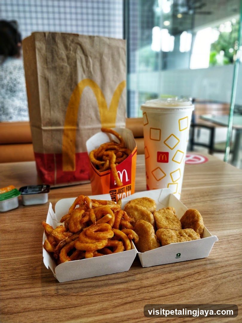 McDonald's Meal Spread