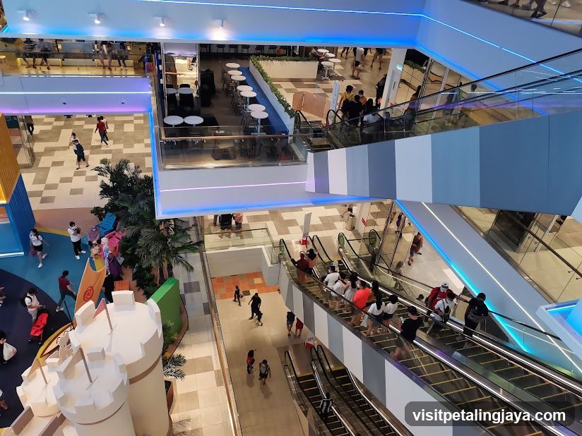 Shopping Mall Interior View