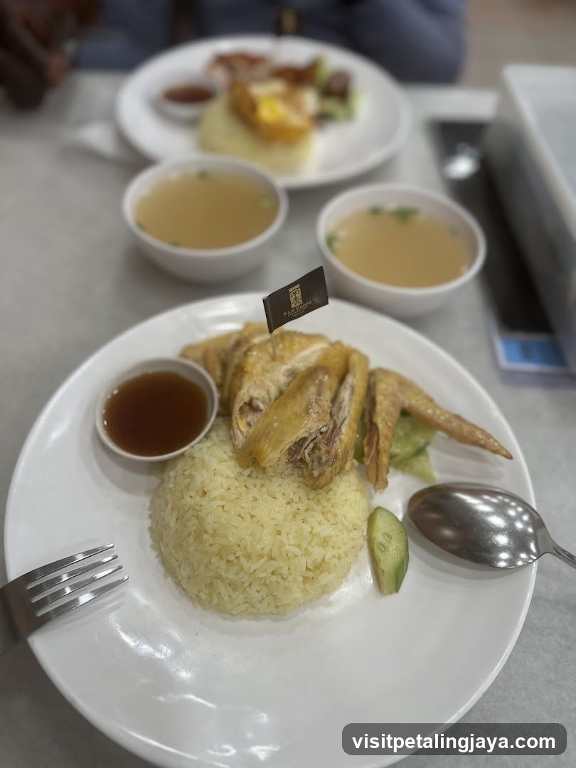Hainan Chicken Rice Meal