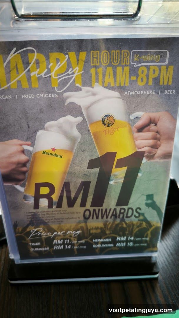 Happy Hour Daily Beer Promotion