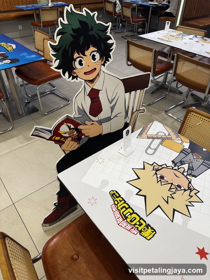 My Hero Academia Cafe Interior