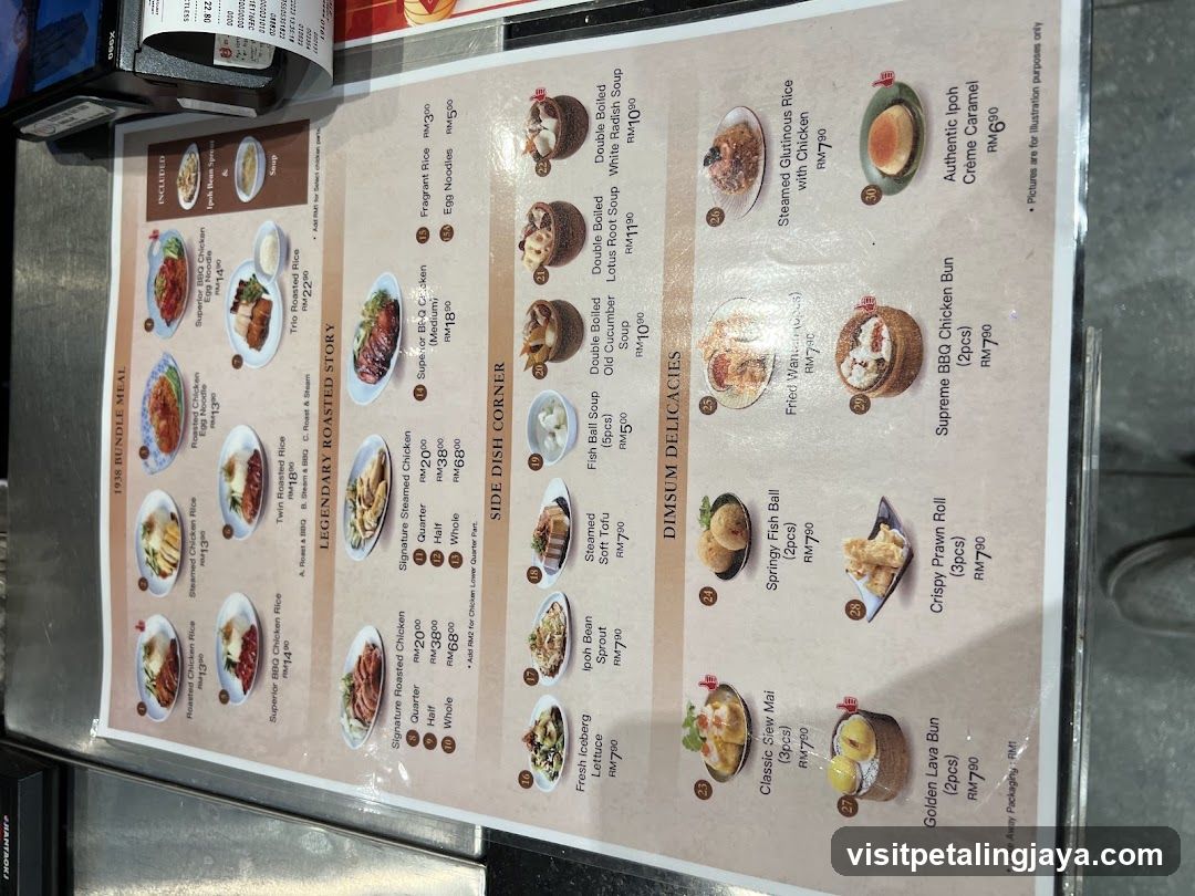 Restaurant Menu Board