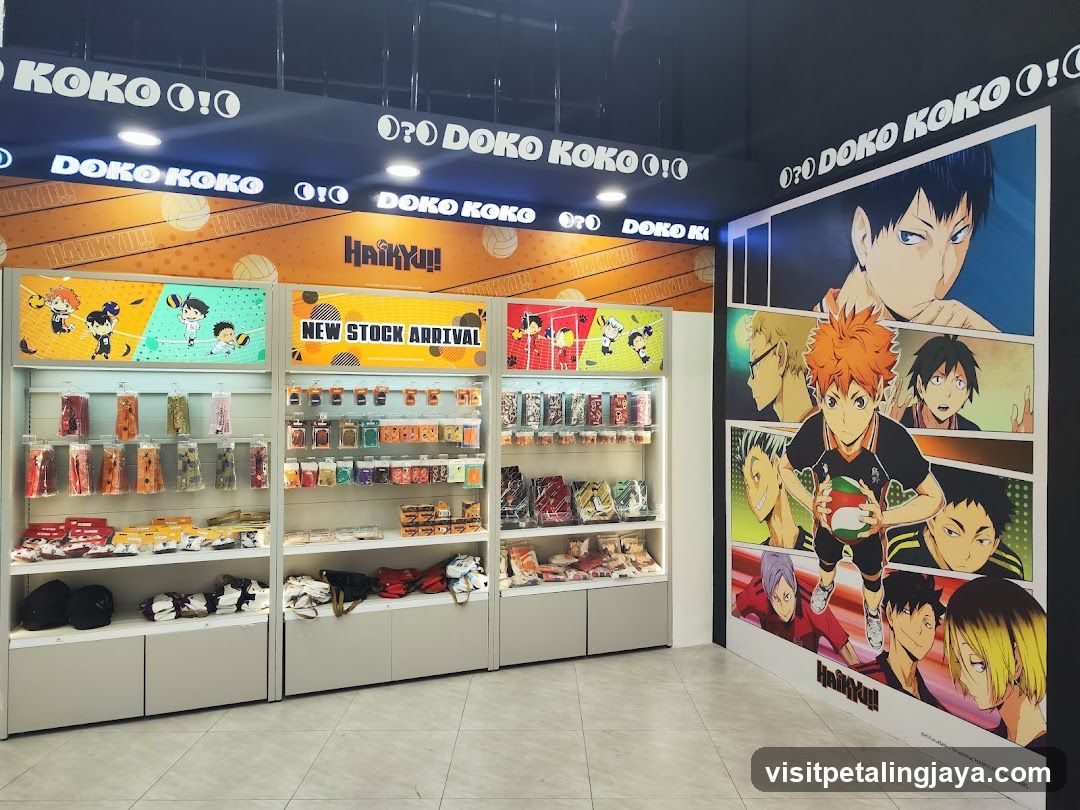 Haikyuu Merchandise Store Interior