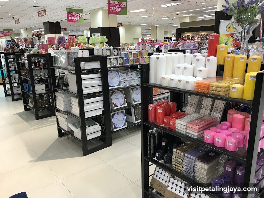 Interior of a retail store